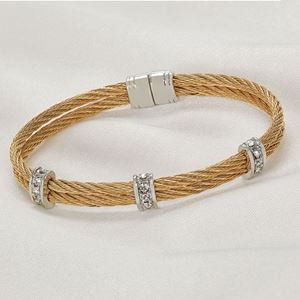 Picture of Gold Plated Rope Bracelet