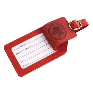 Picture of Air Canada Leather Luggage Tag w/Buckle Strap