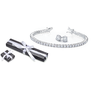 Picture of Crislu Brilliant Cut Tennis Bracelet 5.2 carats